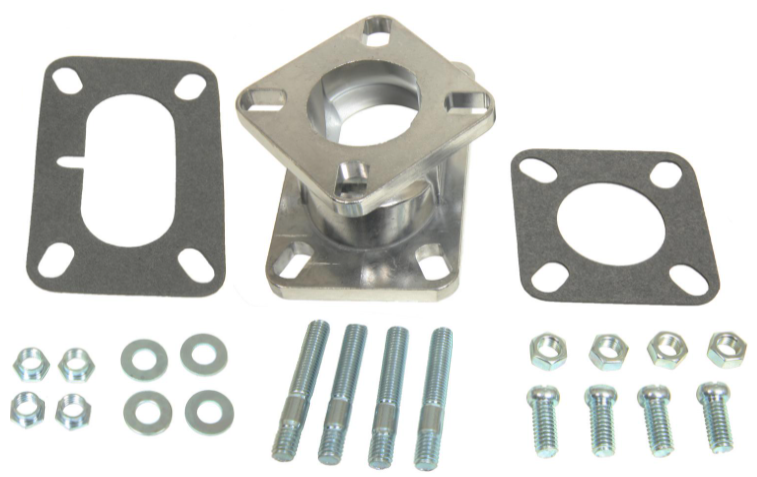 Carter Carburetor 1BBL to 2BBL Adaptor